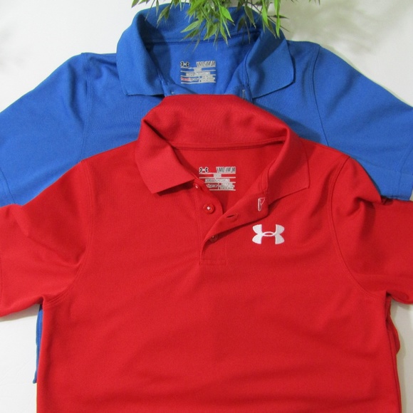 under armour youth collared shirts